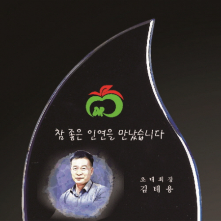 크리스탈 상패 257 #3