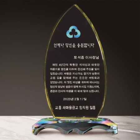 크리스탈 상패 260 #2