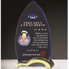 크리스탈 상패 281