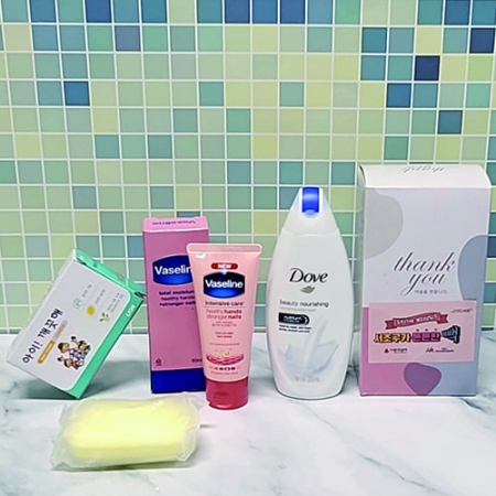 선물세트 4종 도브 바디워시 + 아이깨끗해 비누 + 바세린 핸드크림 #2