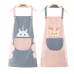 작은이미지: 포이포이 방수 손닦이 앞치마, 캐릭터 앞치마, 파스텔 색상 #2