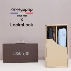 협립 3단 암막 고밀도 수동 우양산 + 락앤락 슬림핏 원터치 400ml 텀블러세트