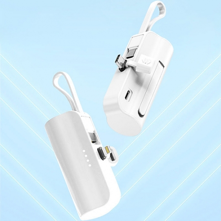 세인트비 ST-30 도킹형 미니 매직 보조배터리 5000mAh 케이블 일체형 #2