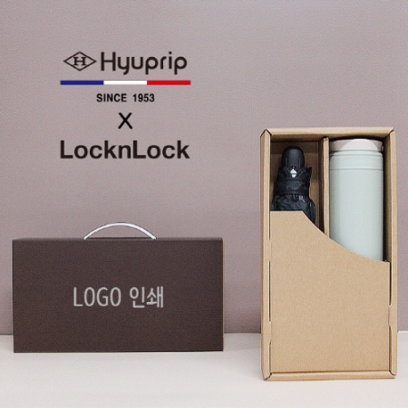 협립 3단 초미니 암막 커넥션 완전 자동 우양산 + 락앤락 메트로 투웨이 텀블러 세트 #2