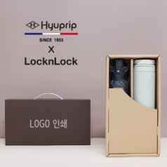 협립 3단 암막 커넥션 완전 자동 우양산 + 락앤락 메트로 투웨이 텀블러 세트