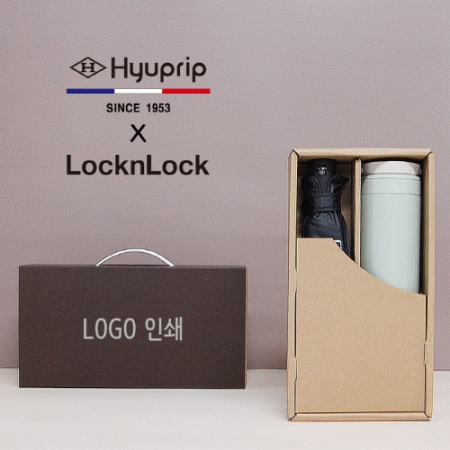 협립 3단 암막 고밀도 수동 우양산 + 락앤락 메트로 투웨이 텀블러 세트 #2