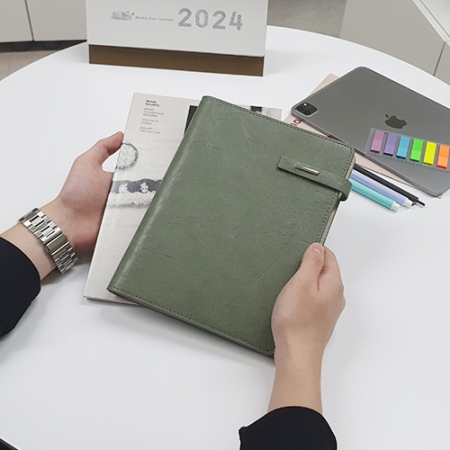 뉴벨라 6공 자석 시스템 다이어리 25절 #4