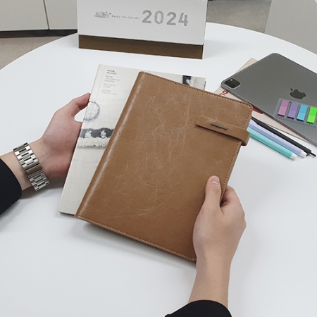 뉴벨라 6공 자석 시스템 다이어리 25절 #5