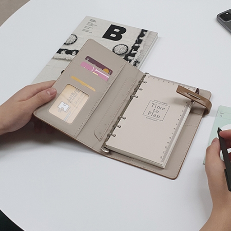 뉴벨라 6공 자석 시스템 다이어리 40절 #6