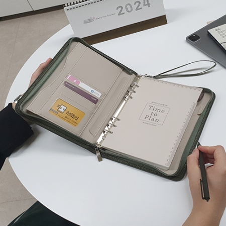 뉴벨라 6공 지퍼 다이어리 25절 #6