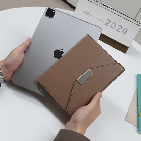 뉴프로 양장 끼움식 다이어리 3단 A5 #2