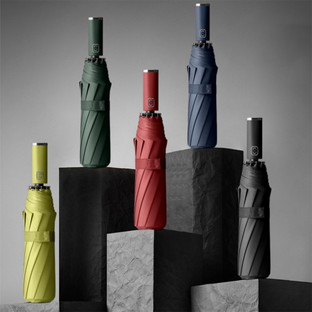 탄탄하고 고급스러운 경량 3단 자동 우산 #2