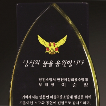 크리스탈 상패 295 #3