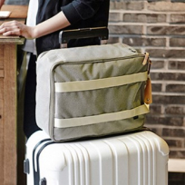 캔버스 여행용파우치 가방/ 보스턴백