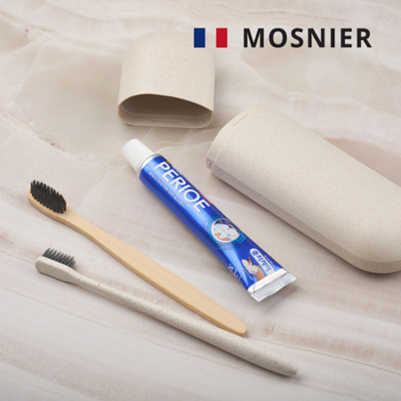 모스니에 제로웨이스트 대나무 칫솔 + 생분해 칫솔 + 치약 50g + 생분해 케이스 대형 #2