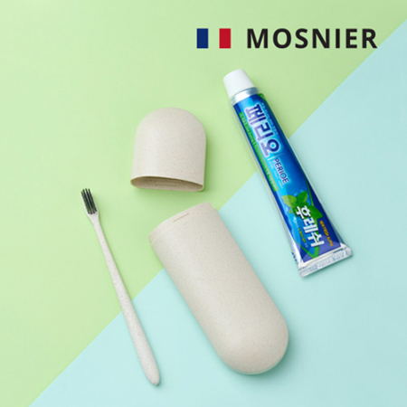 모스니에 생분해 칫솔 + 페리오 치약 150g + 생분해 케이스 대형 #2