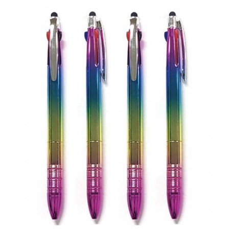 무지개 3색 UV 터치펜 0.7mm #2