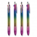 작은이미지: 무지개 3색 UV 터치펜 0.7mm #2