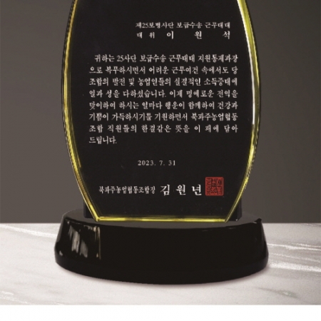 크리스탈 상패 300 #4