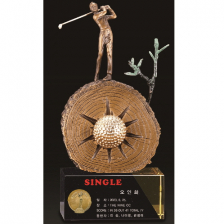 명품 청동 남성 골프트로피 19 #2