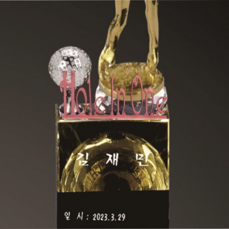 금속크리스탈 남성 골프 트로피 232 #4