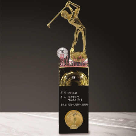 금속크리스탈 남성 골프 트로피 232 #6