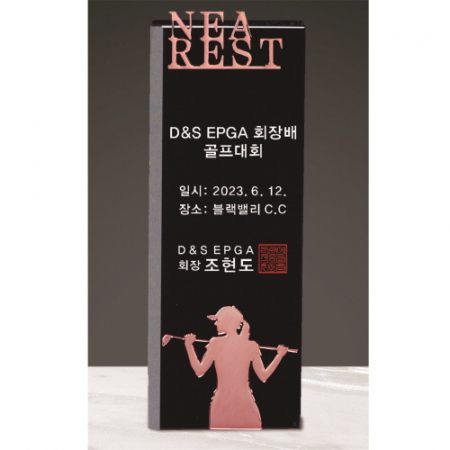 크리스탈 니어리스트 골프 트로피 229 #6