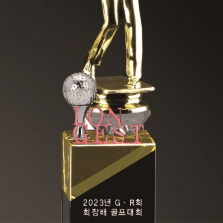 금속크리스탈 남성 골프 트로피 212 #4