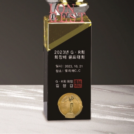 금속크리스탈 남성 골프 트로피 212 #5