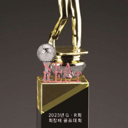 금속크리스탈 남성 골프 트로피 211 #4