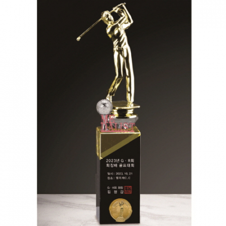 금속크리스탈 남성 골프 트로피 210 #6