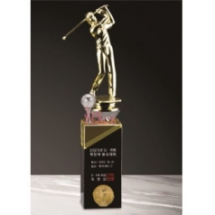 금속크리스탈 남성 골프 트로피 209