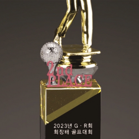 금속크리스탈 남성 골프 트로피 208 #4