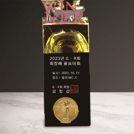 금속크리스탈 남성 골프 트로피 207 #5