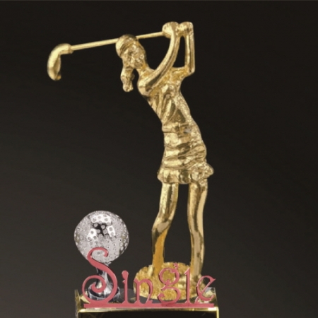 크리스탈 금속 여성 골프트로피 204 #3