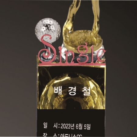 금속크리스탈 싱글 남성 골프트로피 200 #4