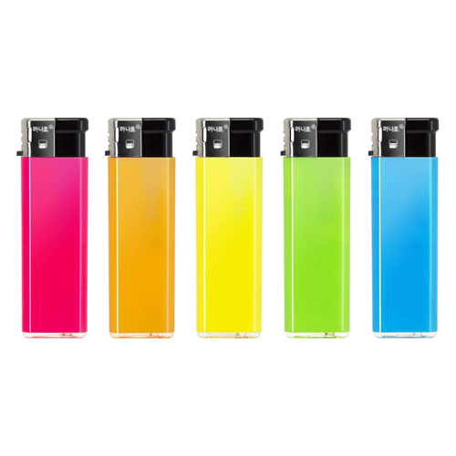 하나로 미니 원ㅡ푸쉬 오색형광 라이타 #2
