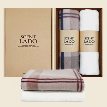 송월 센트라도 패턴 담요 + 타올(수건) 세트 #2