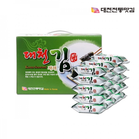 대천 전통 맛김 도시락김 15봉 세트 #2