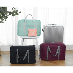 여행용 접이식 보스턴백 보조가방 포켓 폴딩백