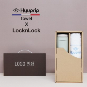 락앤락 메트로 투웨이 텀블러 + 협립 눈꽃 세면타올 세트