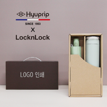 협립 3단 50 암막 데이지 완전 자동 우양산 + 락앤락 메트로 투웨이 텀블러 세트 #2