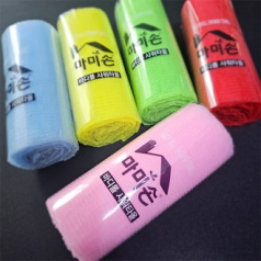 마미손 컬러풀 바디롤 샤워타올 10P