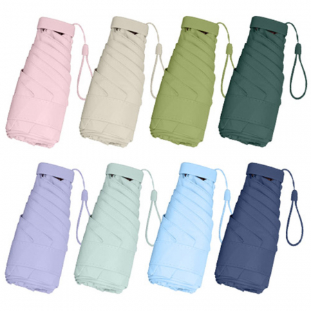 휴대용 경량 미니 양우산 파우치세트 접이식 우산 인쇄 #2