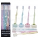 작은이미지: 오랄케어 큐빅 치과용 크리스탈캡 6P 12호 슬림 미세모 칫솔 선물세트 #4