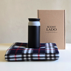 센트라도 네이처 담요+포인트 텀블러 세트