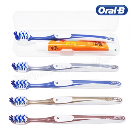 뉴 오랄비 크로스액션 세정력 칫솔 페리오 칫솔 치약세트 #2