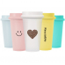 작은이미지: 국산 파스텔톤 칼라 리유저블컵 다회용컵 무광 불투명 텀블러 #2
