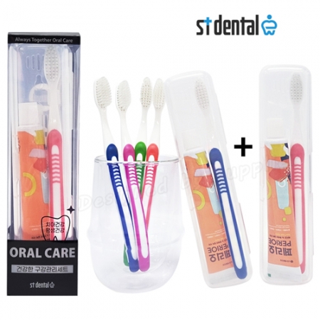 오랄케어 326 페리오 쌍쌍 2호 미세모 칫솔 치약 선물세트 #3