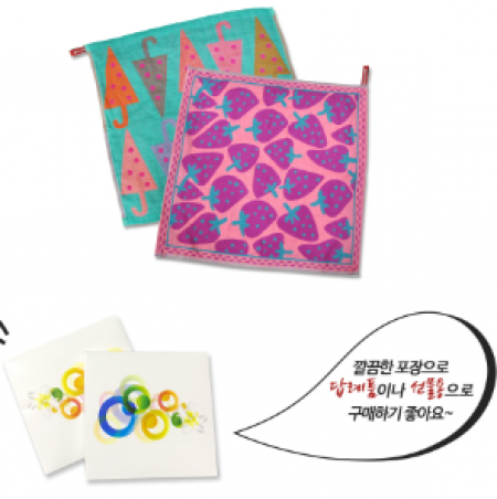 영신 주방타올, 가제타올, 행주, 종이케이스 포장 36x36cm #2